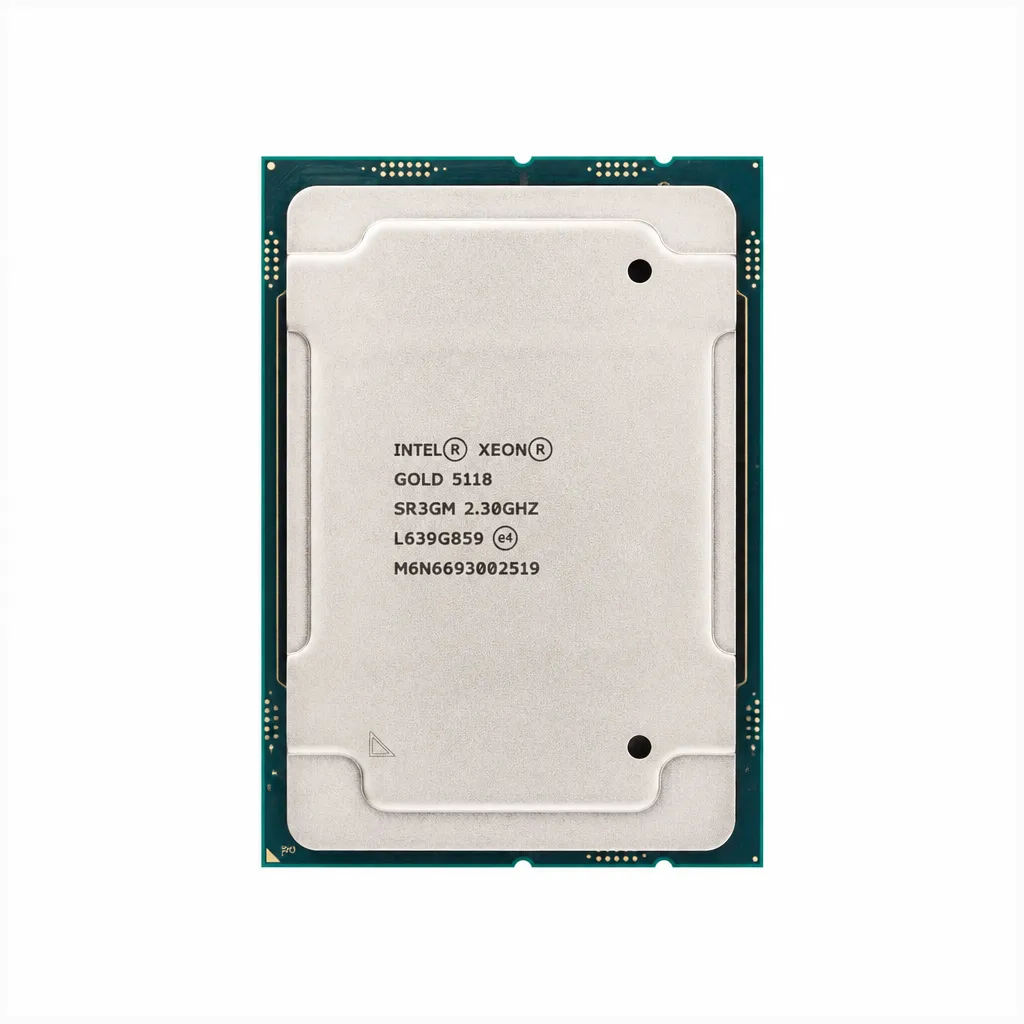 پردازنده سرور Intel Xeon Gold 5118 (12 هسته/24 ترد، مناسب سرورهای HPE Gen10)