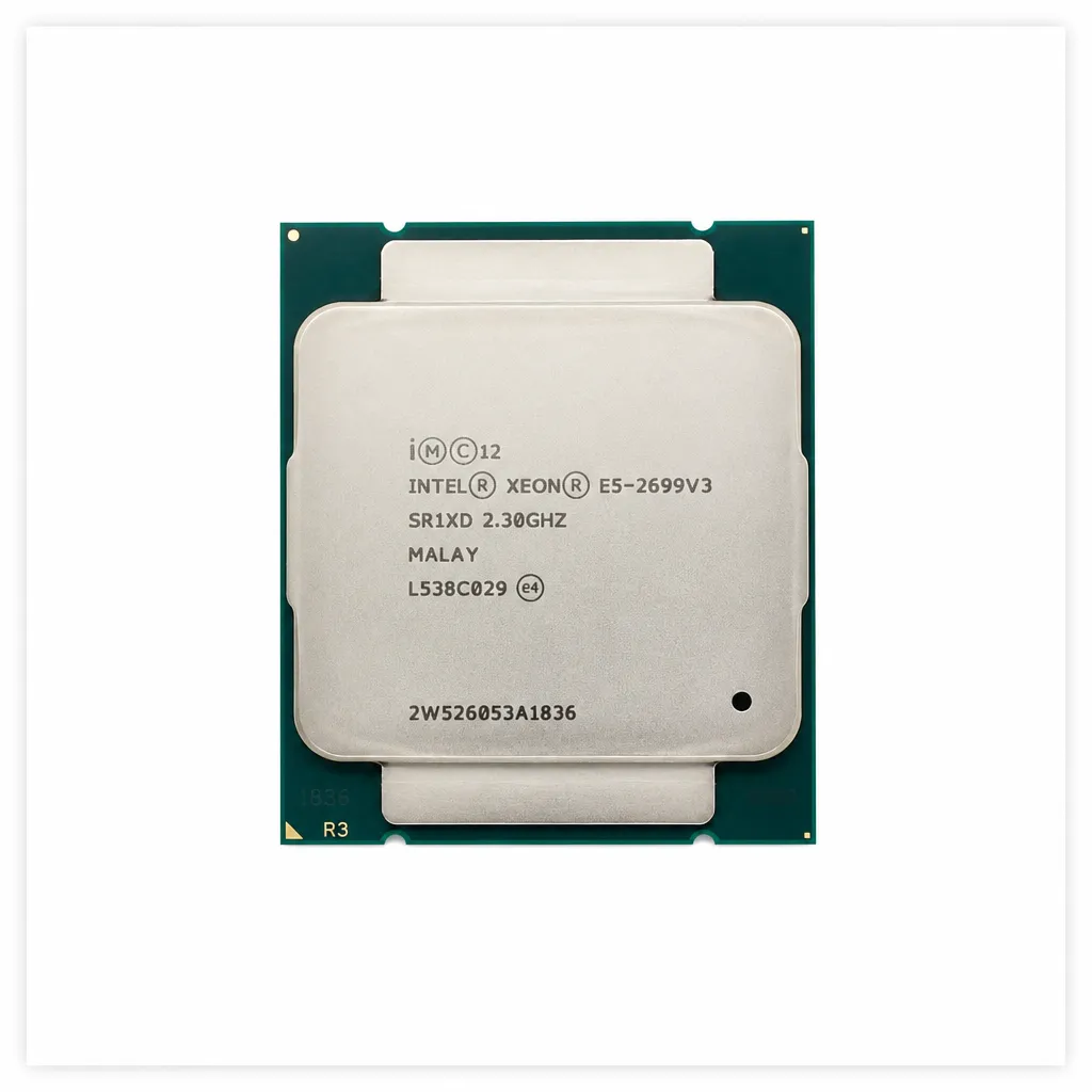 پردازنده سرور Intel Xeon E5-2699 v3 (18 هسته / 36 رشته، مخصوص سرورهای HPE Gen9)