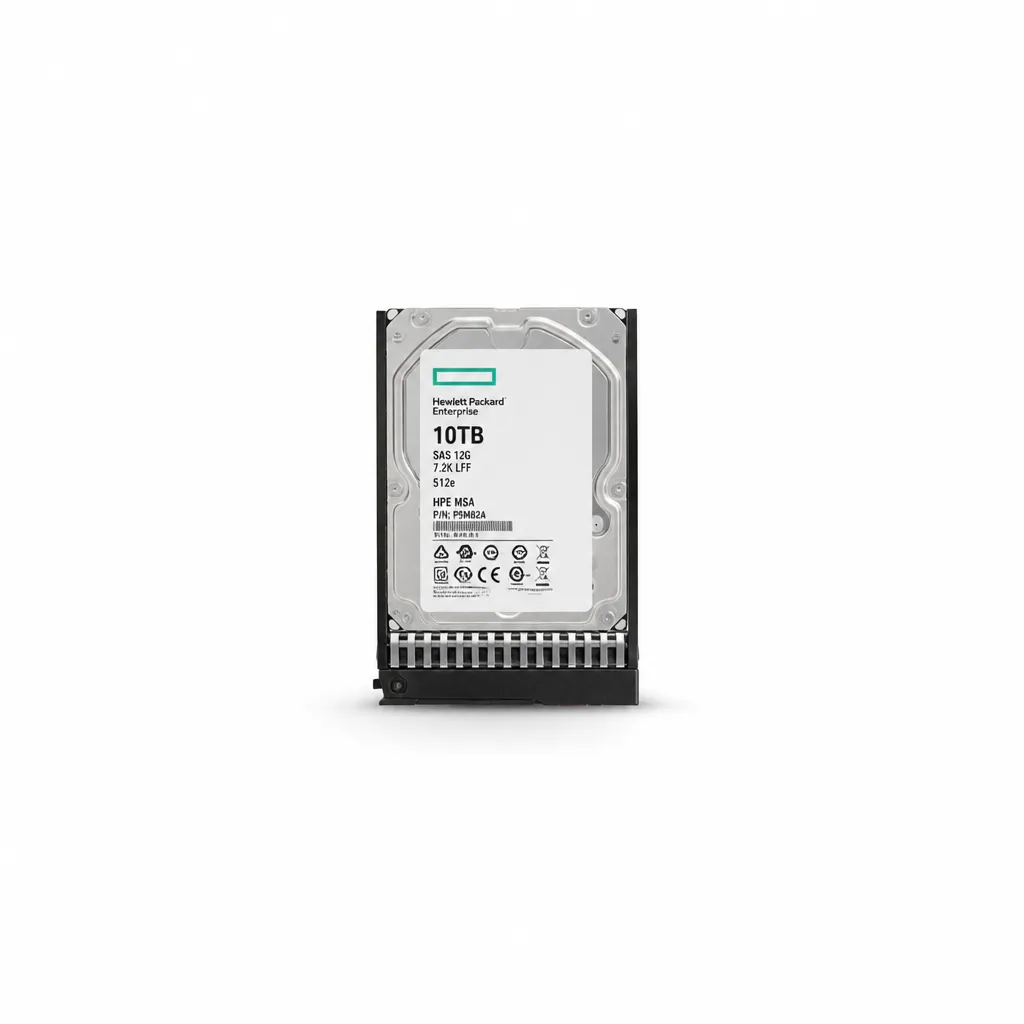 هارد استوریج HPE MSA 10TB SAS 12G 7.2K LFF 512e - پارت نامبر P9M82A