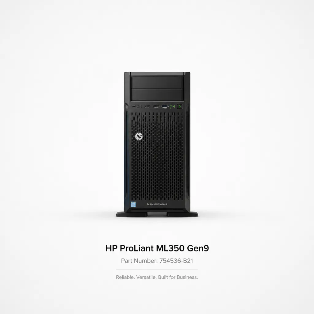 سرور استوک اچ پی HP ProLiant ML350 Gen9 – پارت نامبر 754536-B21
